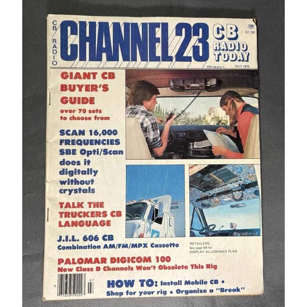 CB Radio Today Magazine July 1976 Channel 23 Radio